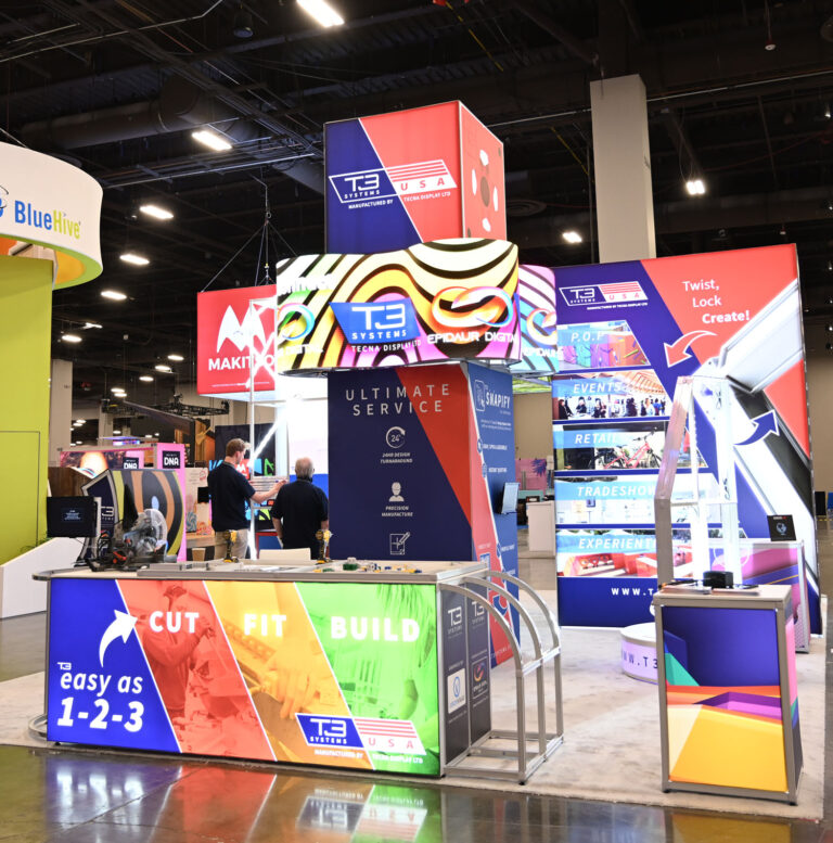 Epidaur Digital's booth at Exhibitor Live 2022