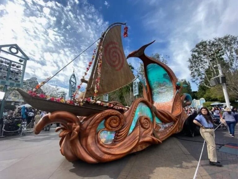 Disney's Moana Parade Float