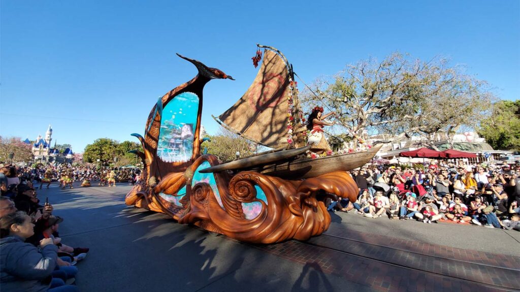 Disney's Moana Parade Float